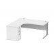 Core Corner Desk With Desk High Pedestal